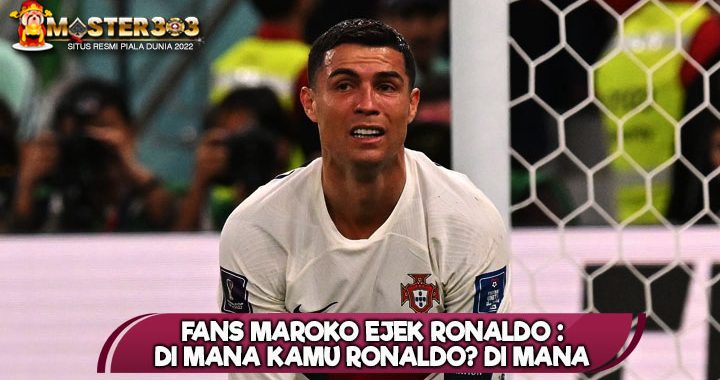 Fans Maroko Ejek Ronaldo